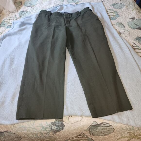 VF IMAGEWEAR EUC MENS SIZE 36 COOL-FLEX HARACE GREEN KHAKI JEANS - Picture 1 of 11